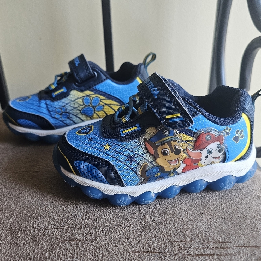 Paw Patrol Blue Light Up Sneakers